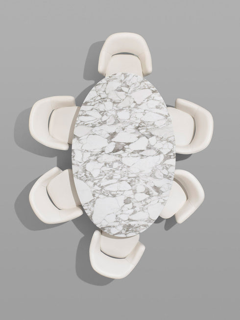 Knoll Saarinen Tulip Dining Table Oval